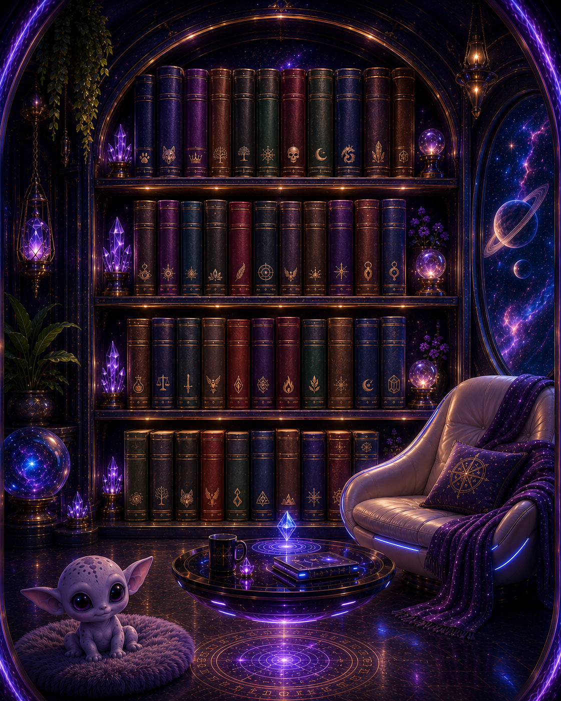 The Cosmic Bookcase